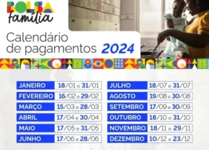 Calendário de Pagamentos do Bolsa Família